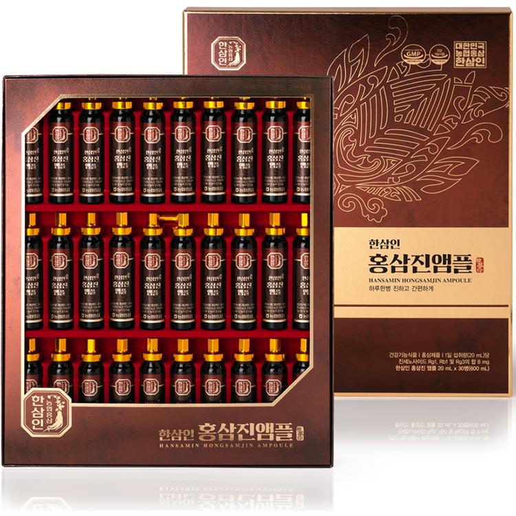 <b>한삼인 홍삼진 앰플 20ml</b> x 30개입, 1개