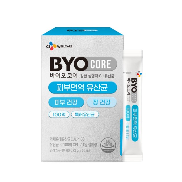 바이오코어 피부<b>면역</b> 유산균 2g x 30포, 5개