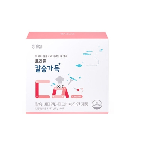 함소아 트리플 칼슘가득 2g x 60포, 1개