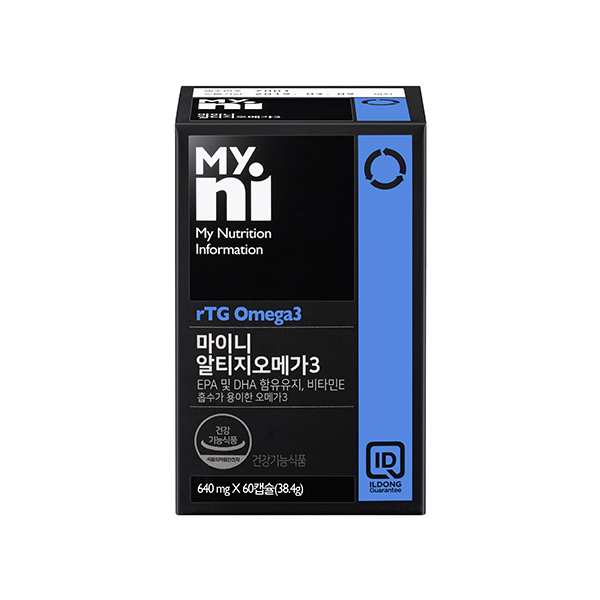 마이니 알티지 <b>오메가3</b> 640mg x 60캡슐, 1개
