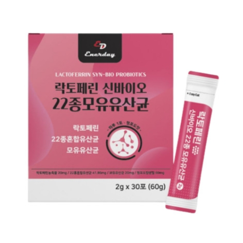 애너데이 락토페린 신바이오22종모유유산균 2g x 30포, 1개