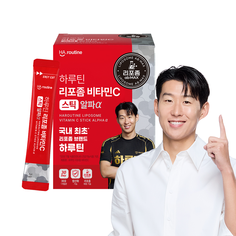 하루틴 리포좀 비타민C 스틱 알파 3g x 30포, 3개
