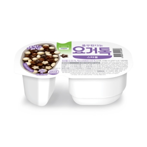 <b>풀무원다논</b> 풀무원 요거톡 스타볼 133ml, 1개