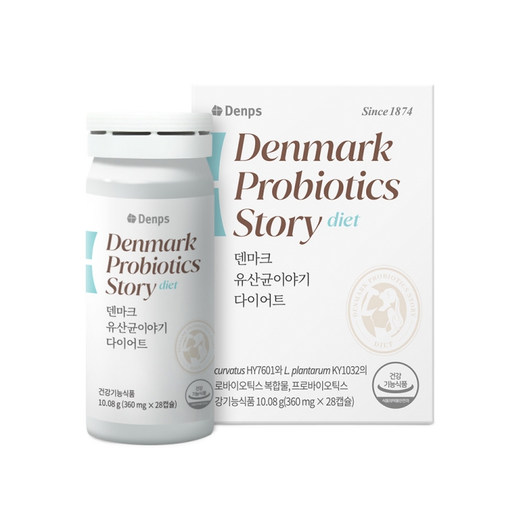 덴프스 덴마크 유산균이야기 다이어트 360mg x 28캡슐, 1개