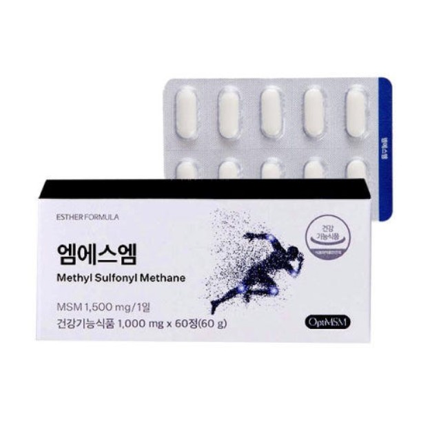 에스더포뮬러 엠에스엠 1000mg x 60정, 1개