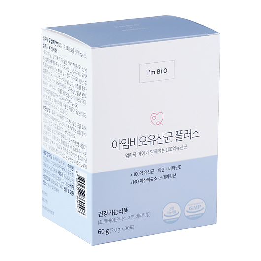 아임비오 <b>유산균 플러스</b> 2g x 30포, 1개