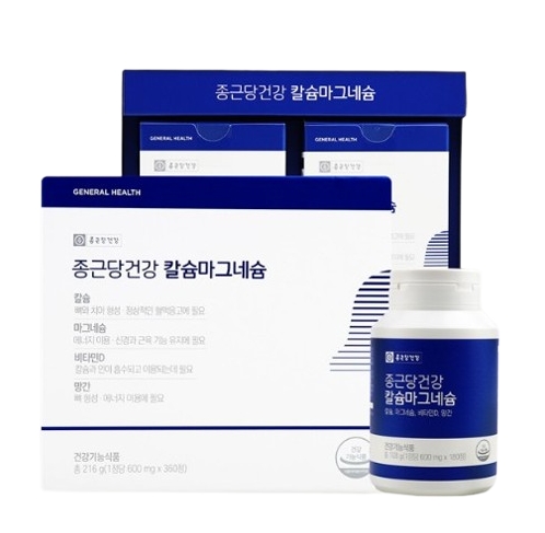 종근당건강 칼슘 마그네슘 선물세트 600mg x 360정, 1개