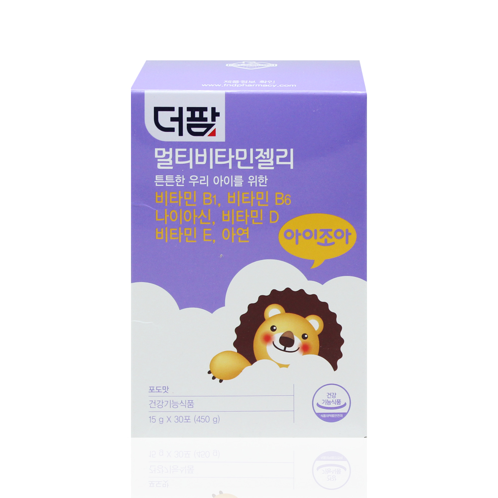 더팜 멀티<b>비타민</b>젤리 15g x 30포, 1개