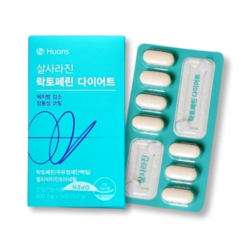휴온스N 살사라진 <b>락토페린</b> 다이어트 800mg x 14정, 6개