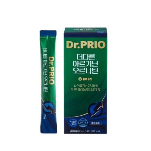 닥터프리오 <b>더다른 아르기닌 오르니틴</b> 22g x 14포, 1개