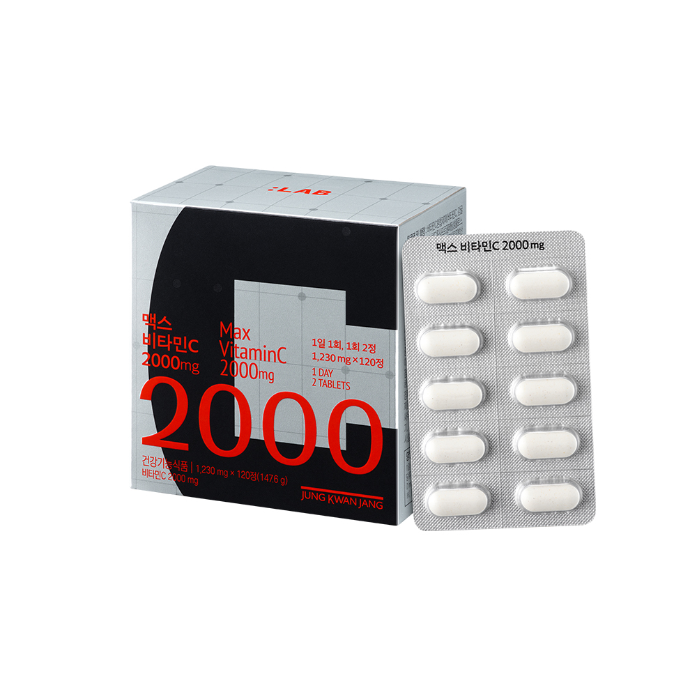 <b>정관장</b> 맥스 <b>비타민C</b> 2000 1230mg x 120정, 1개