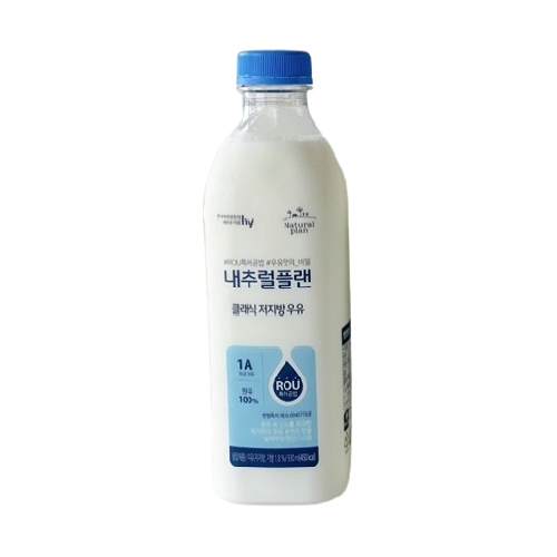 내추럴플랜 클래식 저지방 우유