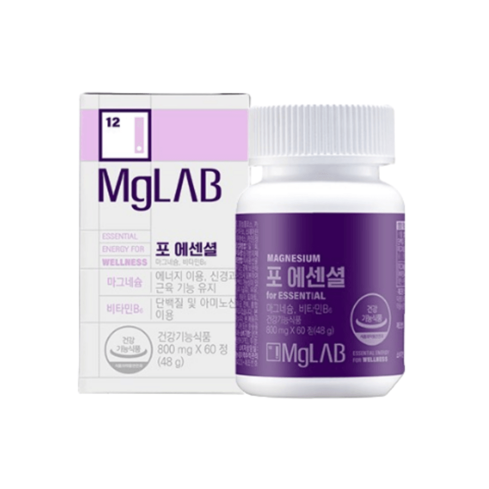 마그랩 포 에센셜 마그네슘 800mg x 60정, 1개