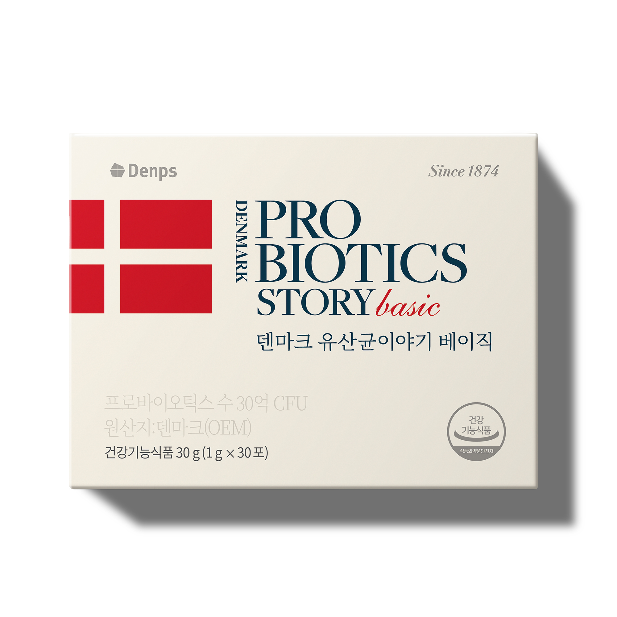 덴프스 덴마크 유산균이야기 베이직 1g x 30포, 1개