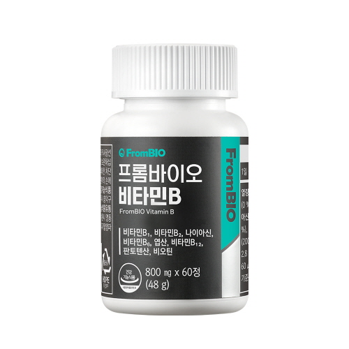 <b>프롬바이오 비타민</b>B 800mg x 60정, 3개