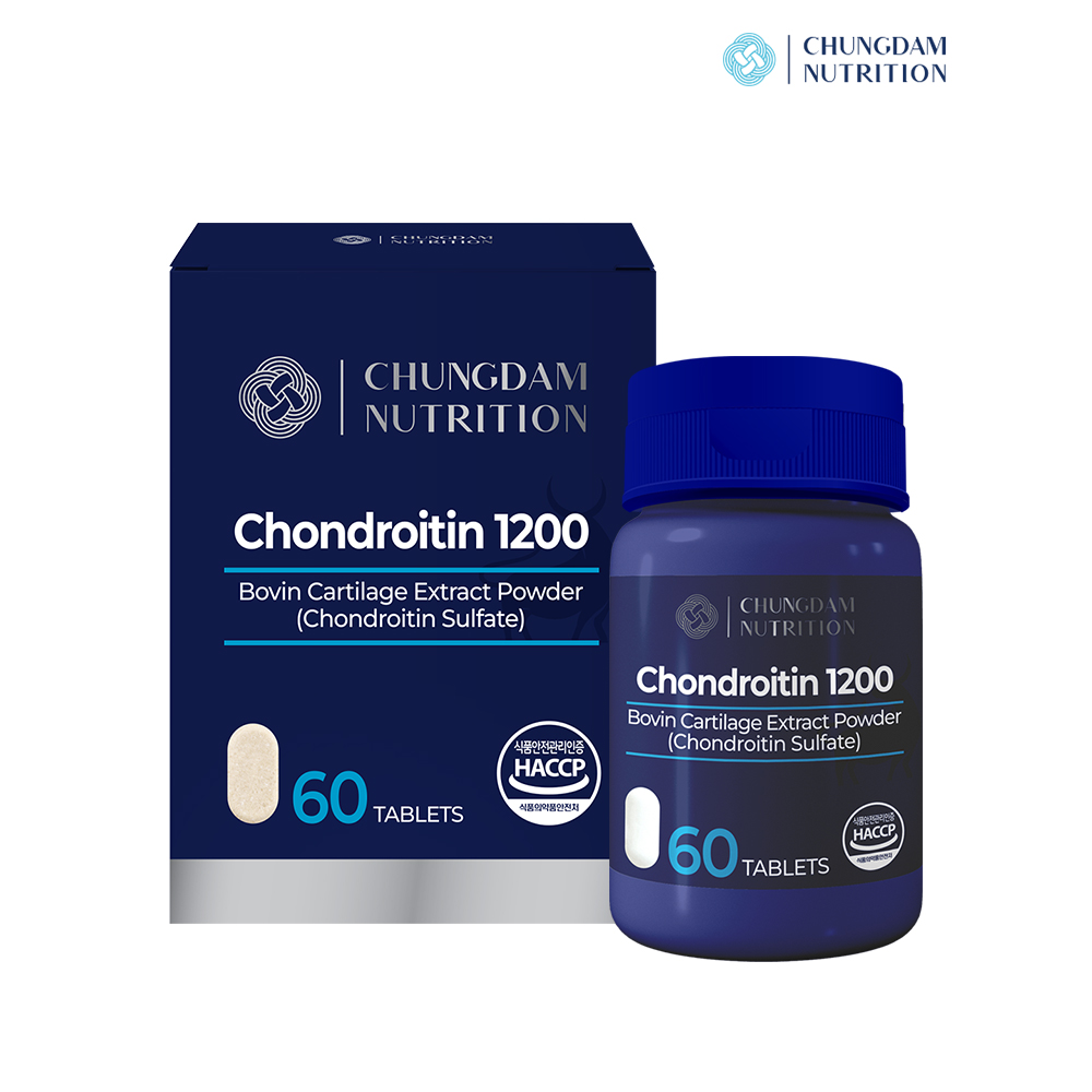 청담뉴트리션 콘드로이친 1200 600mg x 60정, 3개