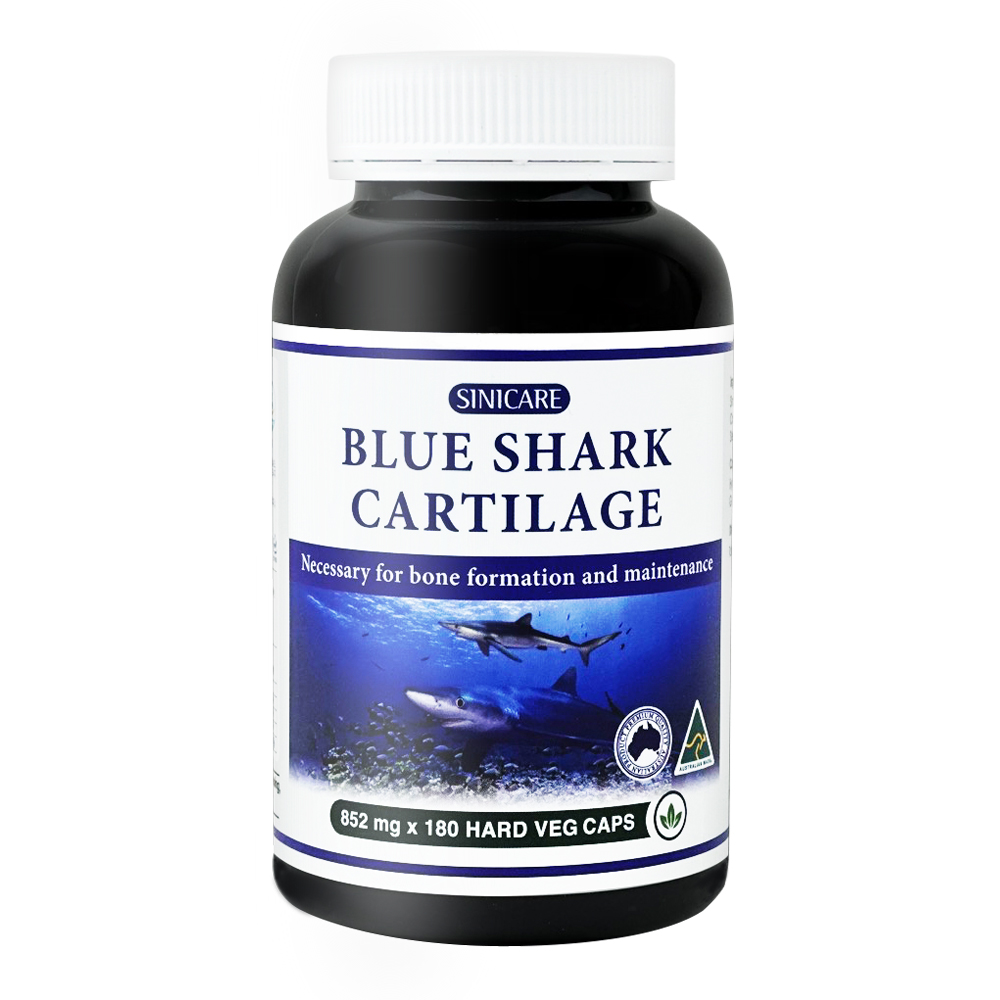시니케어 블루 상어연골 칼슘 마그네슘 비타민D 852mg x 180캡슐, 1개