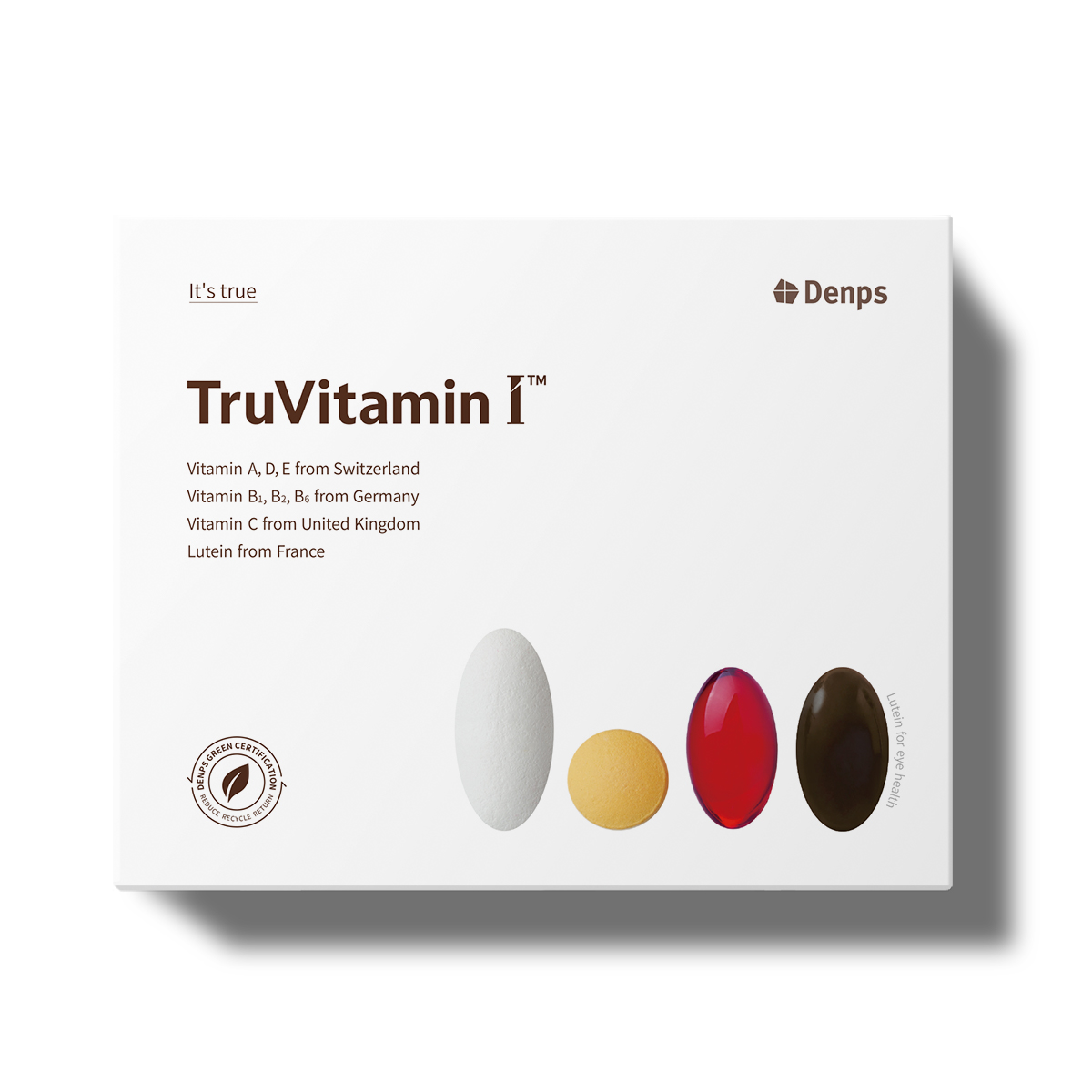 덴프스 <b>트루</b>바이타민I 1640mg x 30포, 6개