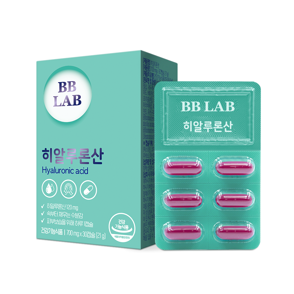 비비랩 히알루론산 700mg x 30캡슐, 1개