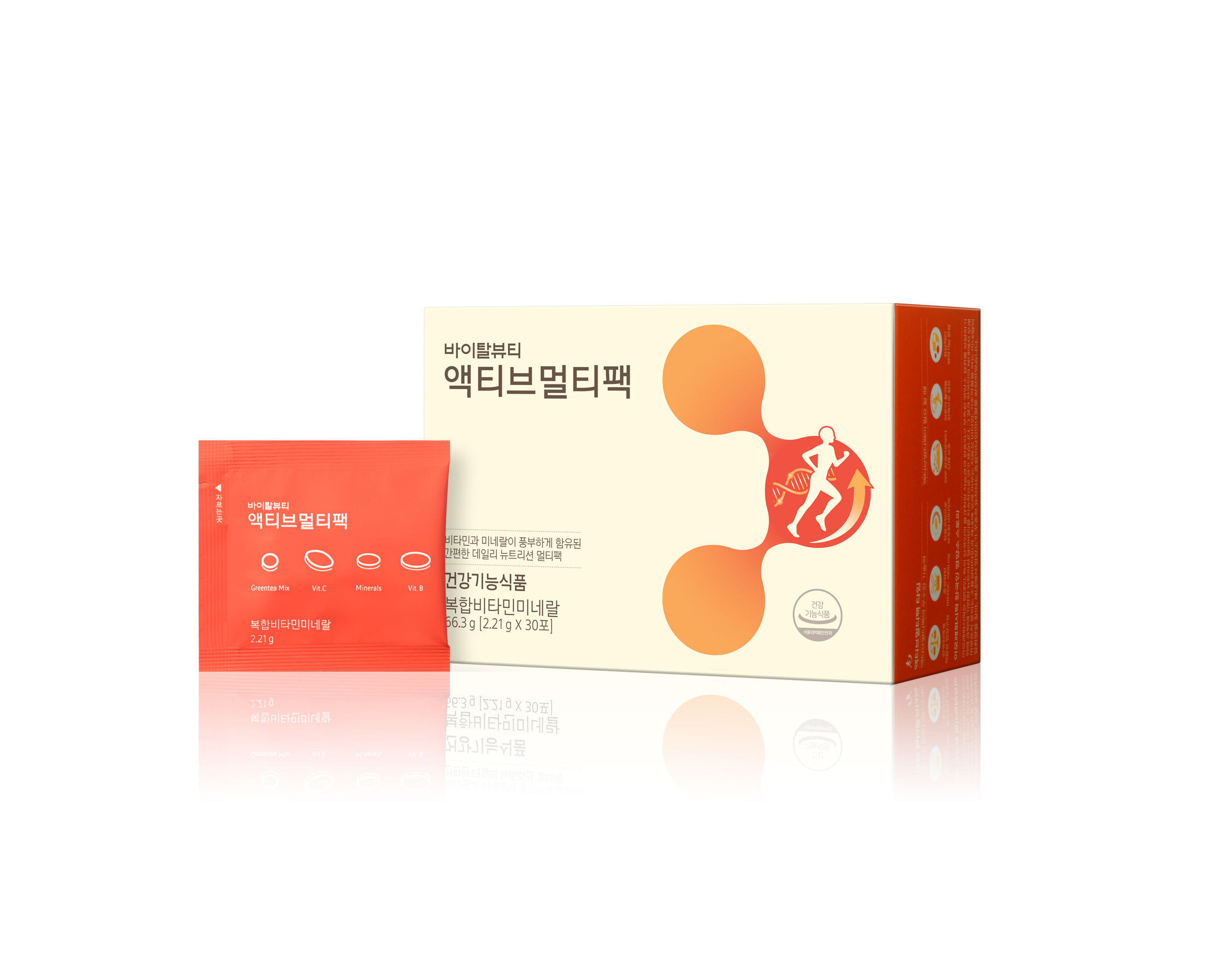 바이탈뷰티 액티브멀티팩 2.21g x 30포, 1개