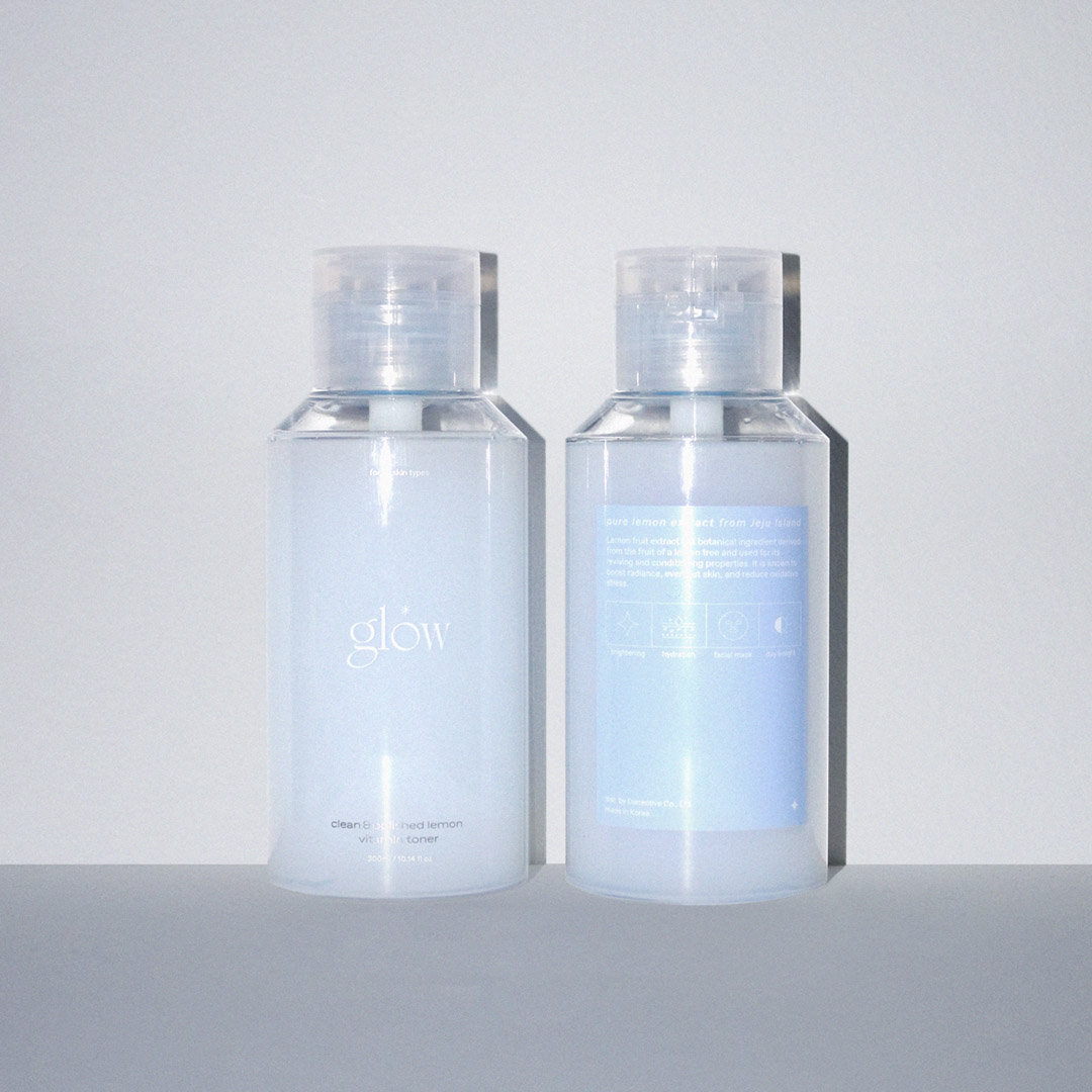 글로우 클린 앤 폴리쉬드 레몬 비타민 토너 300ml, 1개