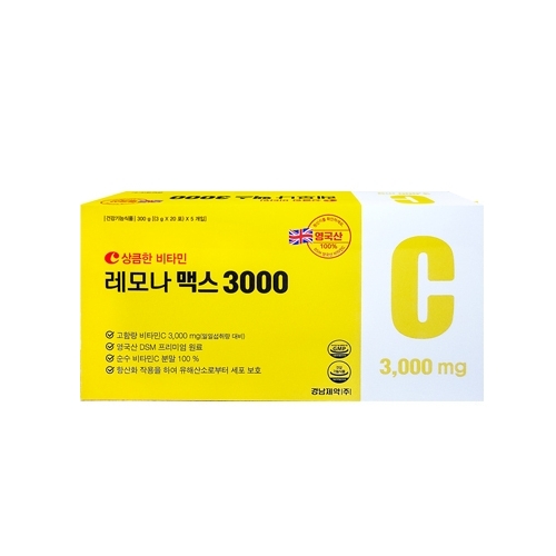 경남제약 상큼한 비타민 레모나 맥스 3000 3g x 100포, 1개