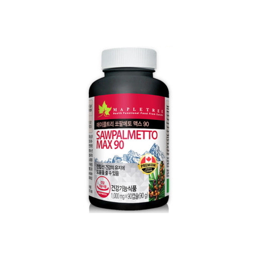 메이플트리 <b>쏘팔메토</b> <b>맥스</b>90 1000mg x 90캡슐, 1개