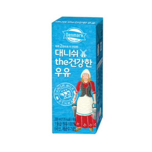 덴마크 무지방 우유