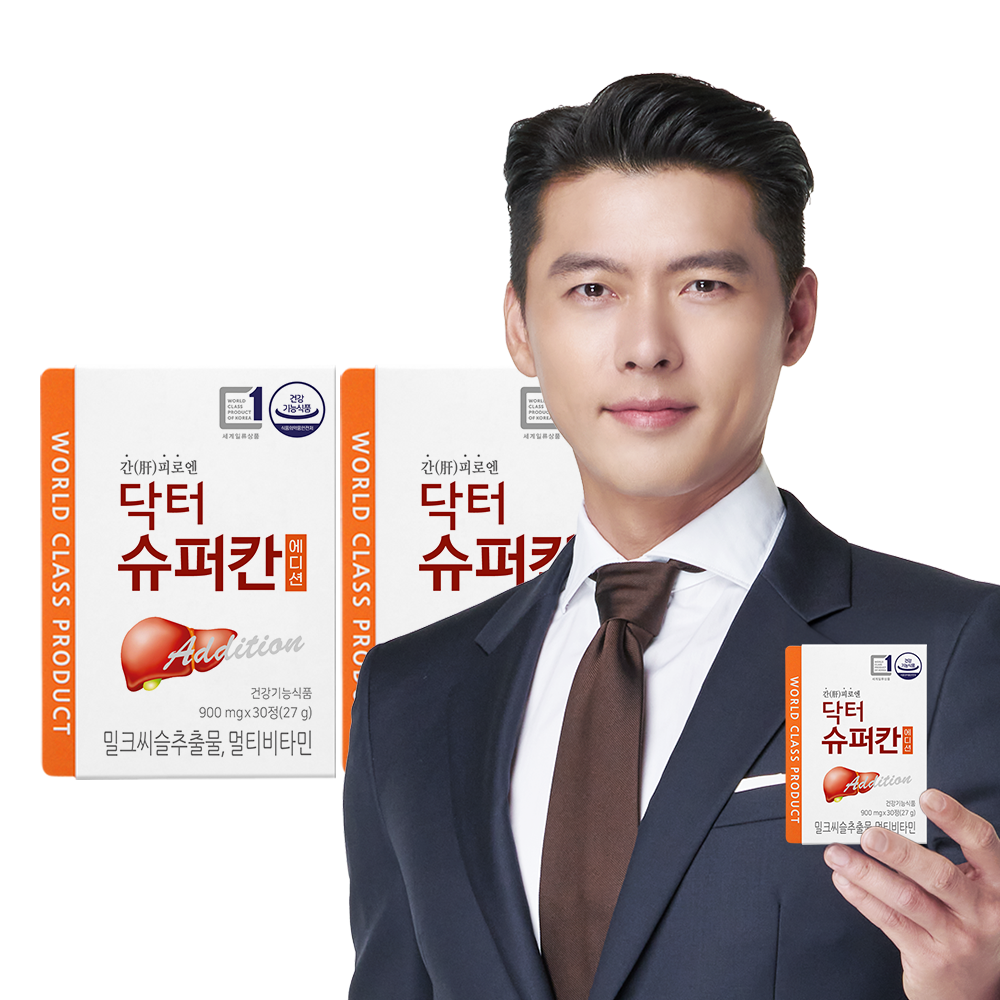 <b>에이치엘사이언스</b> 닥터슈퍼칸 에디션 900mg x 30정, 2개