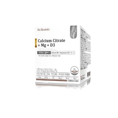 닥터엘리자베스 구연산 칼마디 1450mg x 120정, 1개