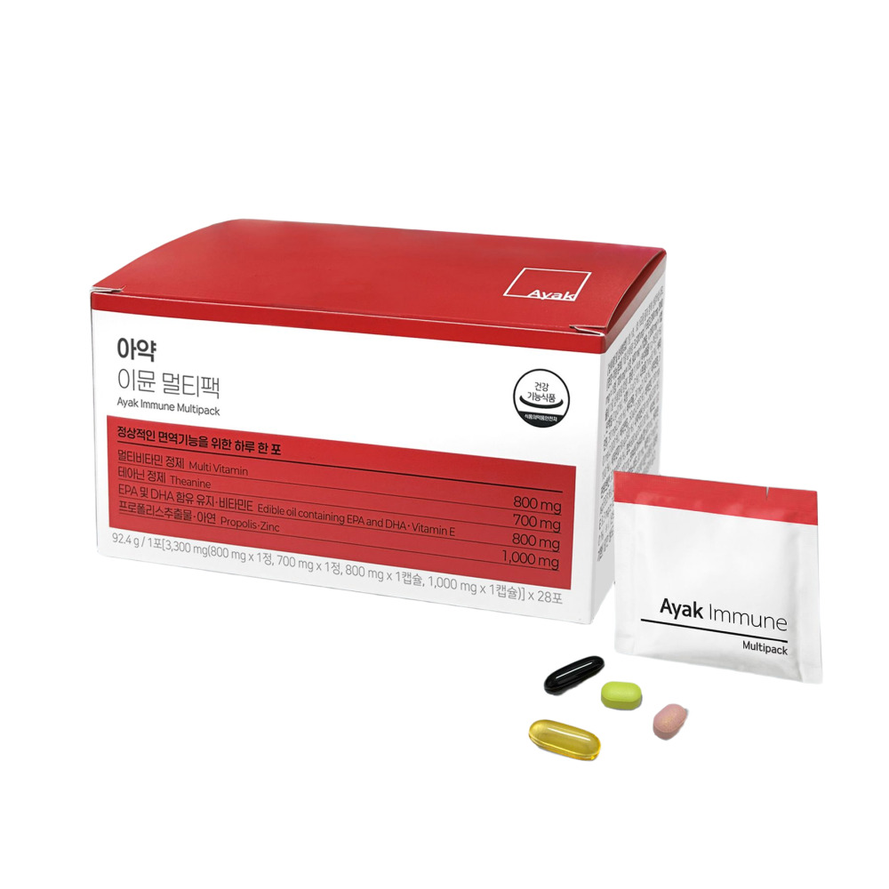 아약 이뮨 멀티팩 3100mg x 28포, 4개
