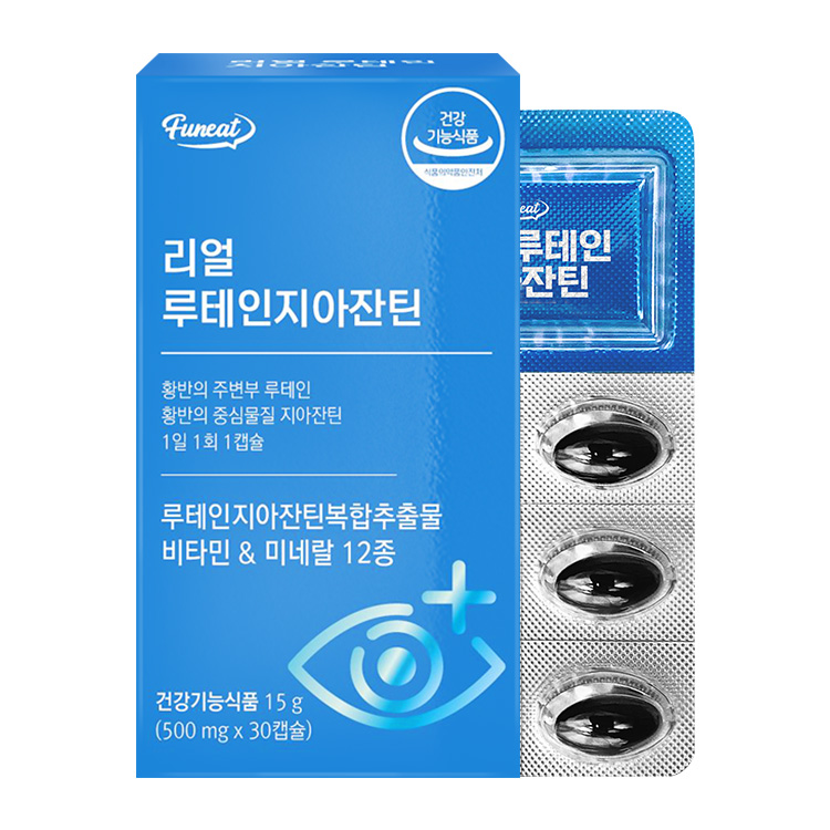 퍼니트 리얼 루테인 지아잔틴 500mg x 30캡슐, 6개