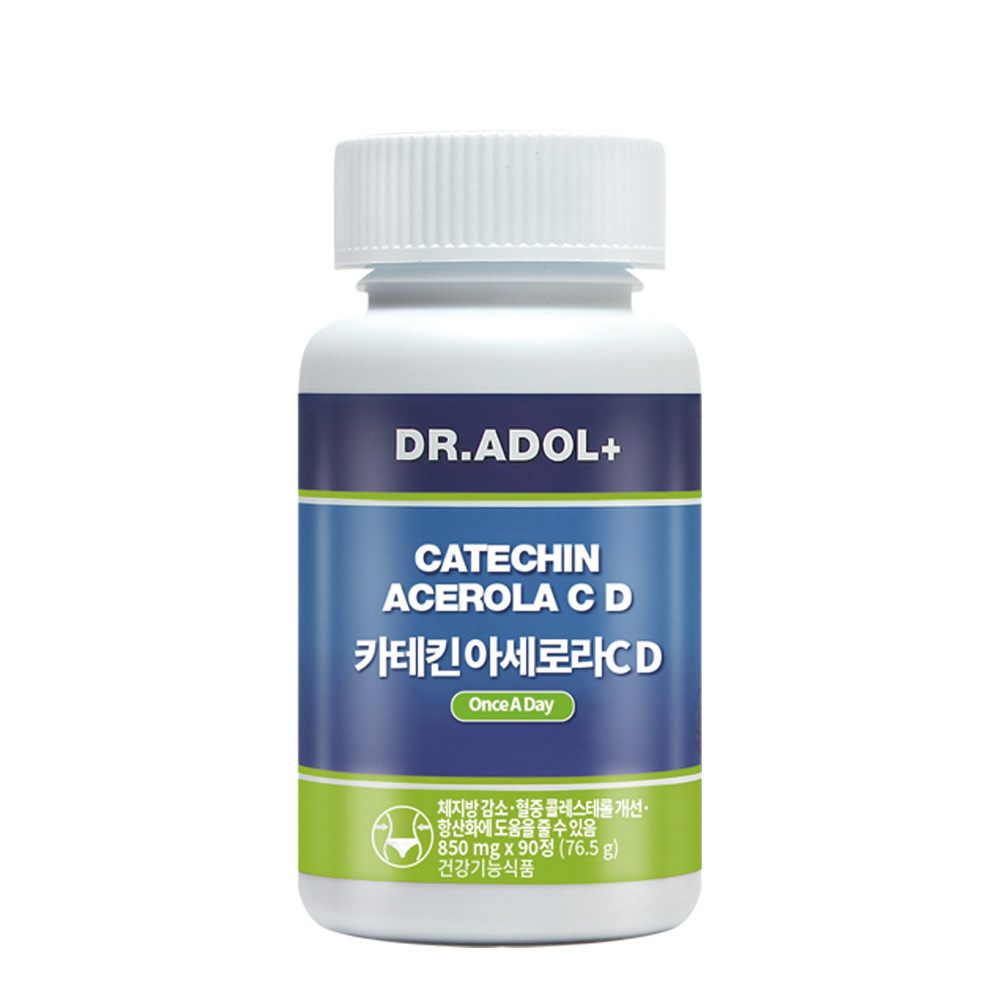 <b>닥터</b>아돌 <b>카테킨</b>아세로라CD 850mg x 90정, 1개
