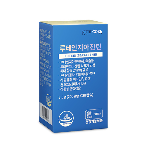 뉴트리코어 루테인지아잔틴 250mg x 30캡슐, 5개