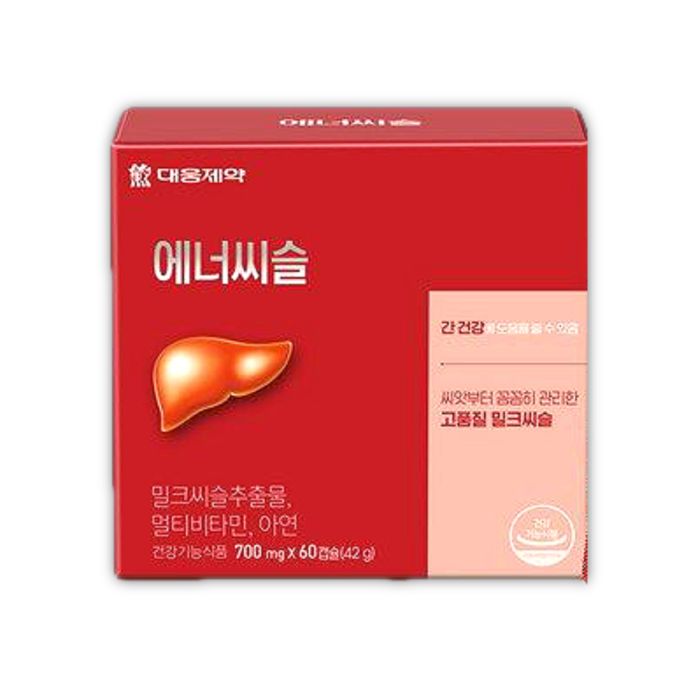대웅제약 에너씨슬 700mg x 60캡슐, 2개