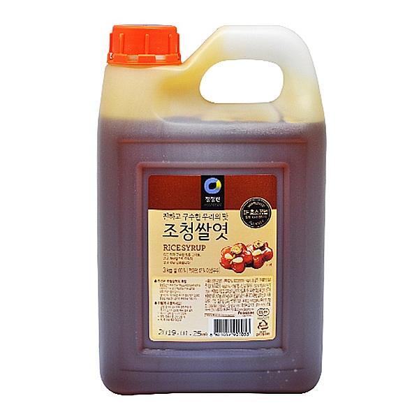 대상 청정원 조청 쌀엿 3kg, 1개