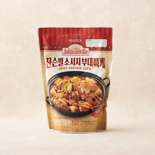 신세계푸드 PEACOCK 쟌슨빌 소시지 부대찌개