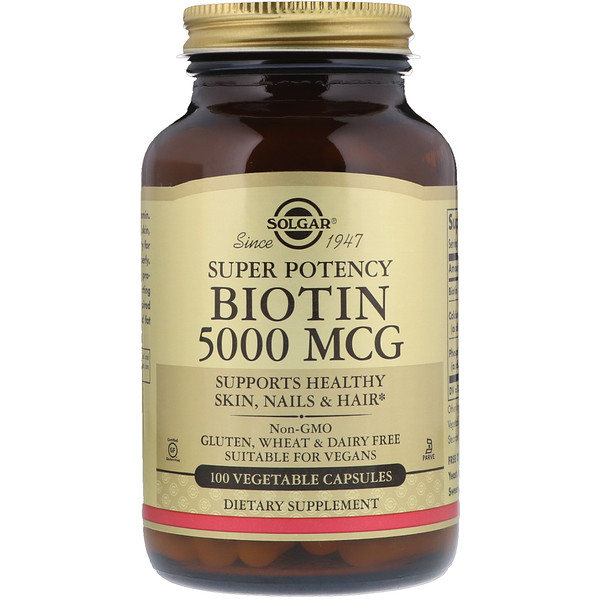 솔가 <b>비오틴 5000mcg</b> x 100캡슐, 3개