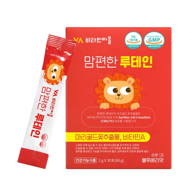 비타민마을 맘편한 루테인 2g x 30포, 1개