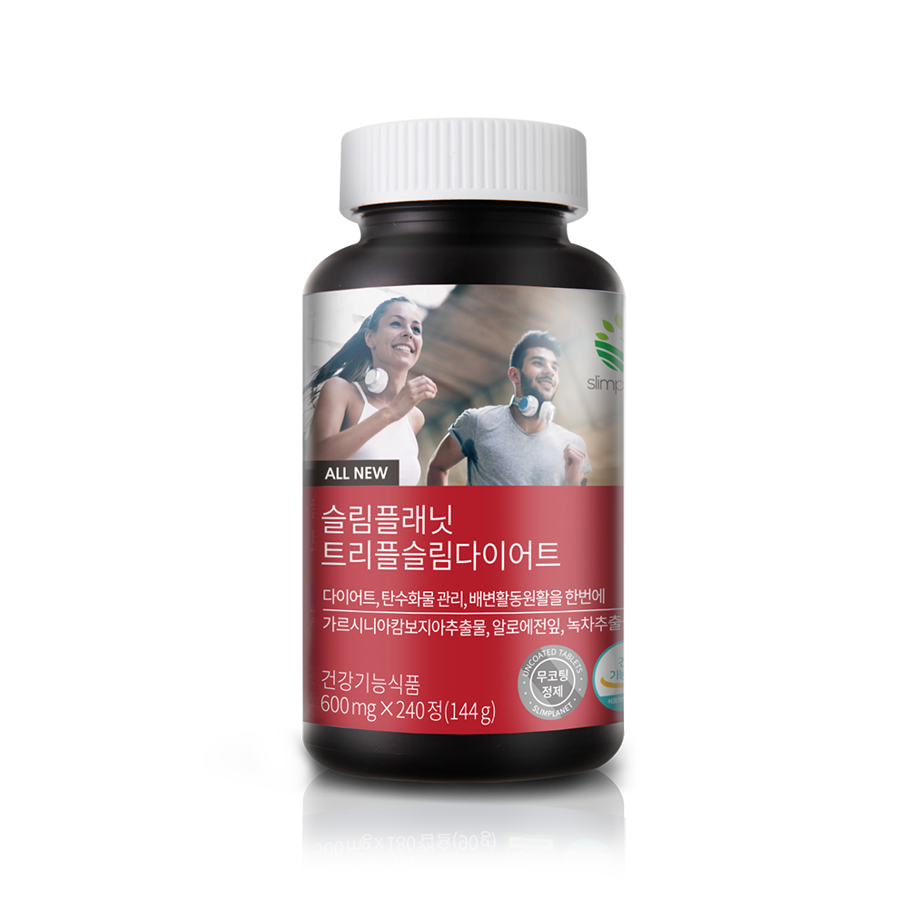 슬림플래닛 트리플슬림 다이어트 600mg x 240정, 3개