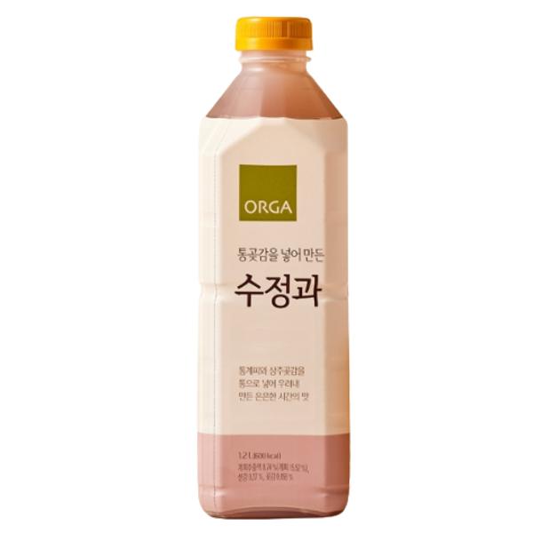 세준푸드 올가 통곶감을 넣어 만든 수정과