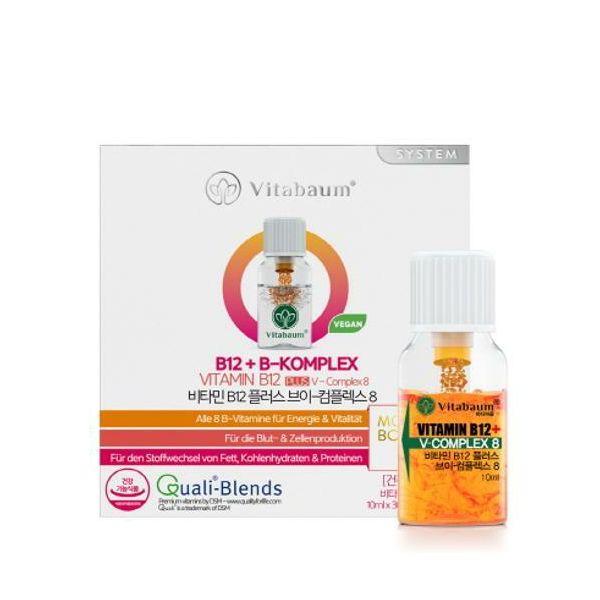 <b>비타바움</b> 비타민B12 플러스 브이 컴플렉스8 10ml x 30개입, 1개