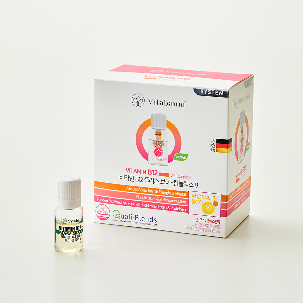 <b>비타바움 비타민</b>B12 플러스 브이 컴플렉스8 10ml x 30개입, 1개