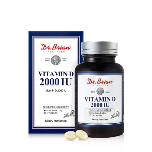 닥터브라이언 비타민D3 2000IU 150mg x 150캡슐, 1개