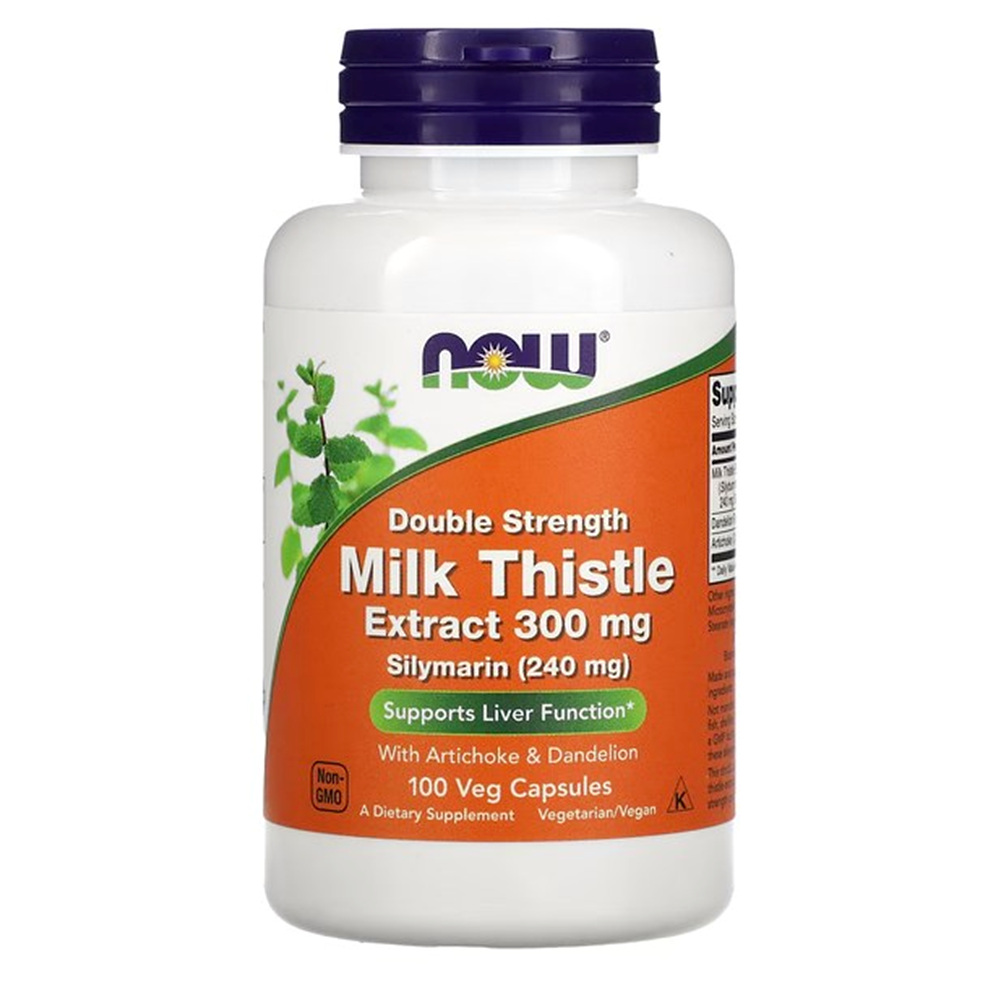 나우푸드 실리마린 <b>밀크씨슬 추출물</b> 300mg x 100캡슐, 1개