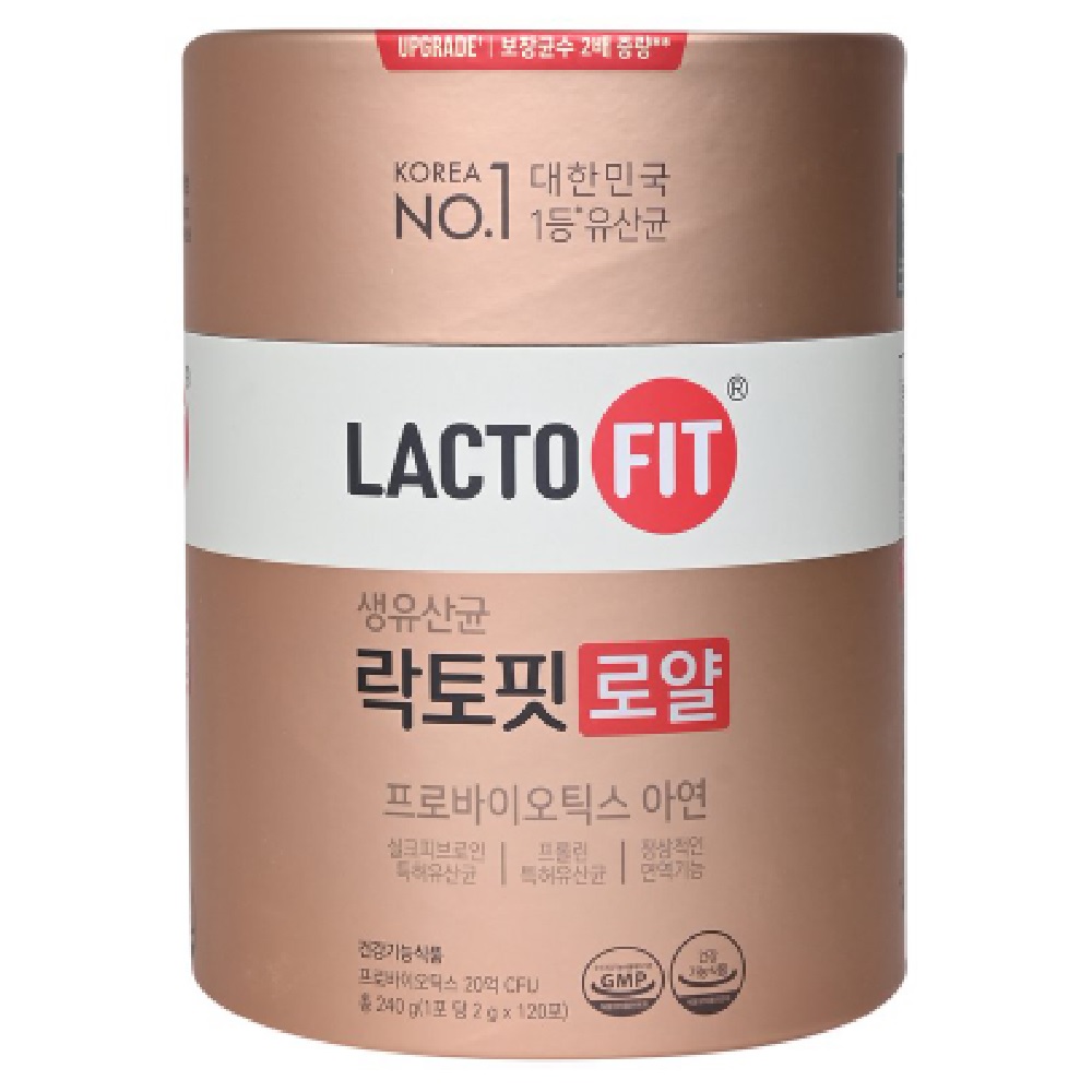 생유산균 락토핏 로얄 2g x 120포, 1개