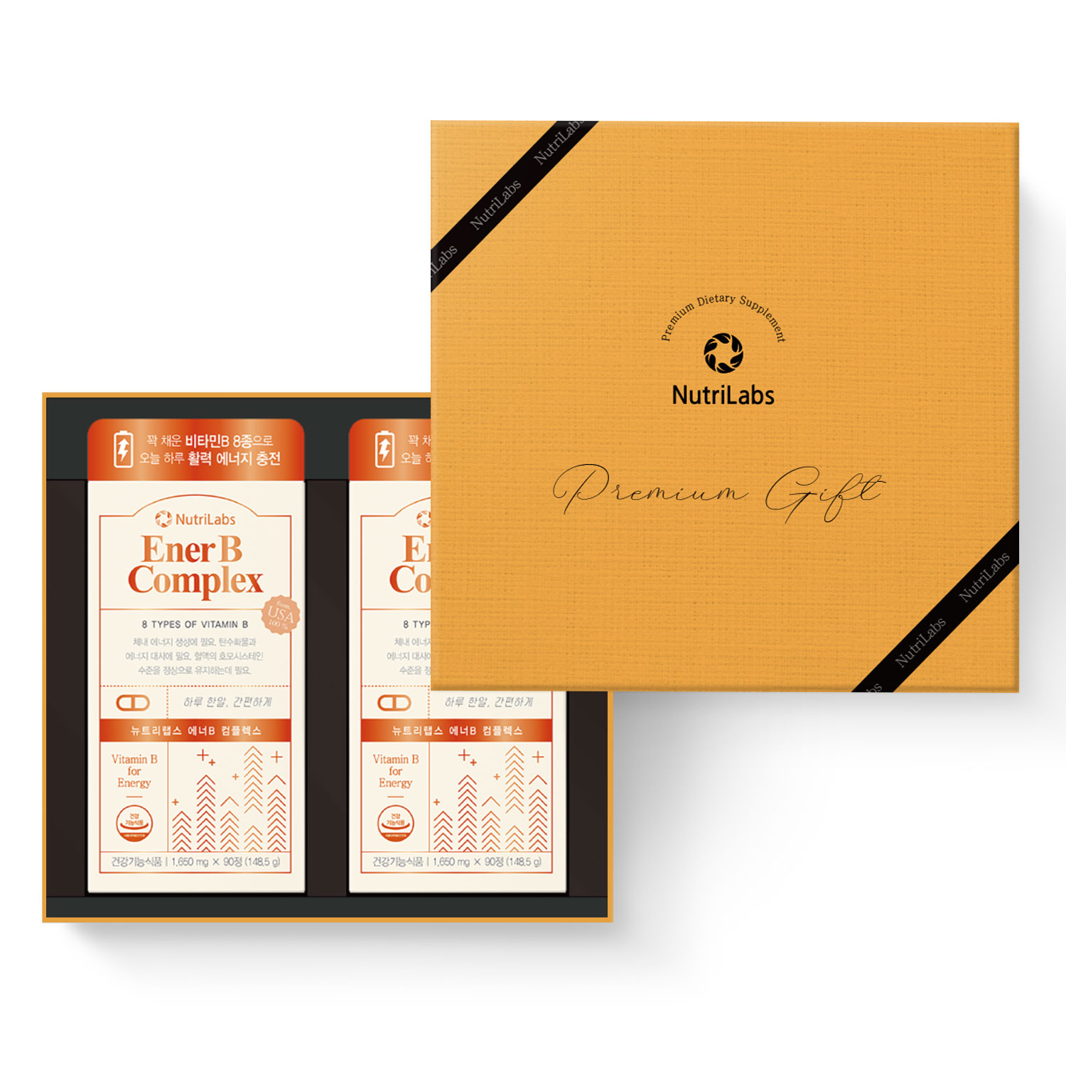 뉴트리랩스 에너B 컴플렉스 선물세트 1650mg x 180정, 1개