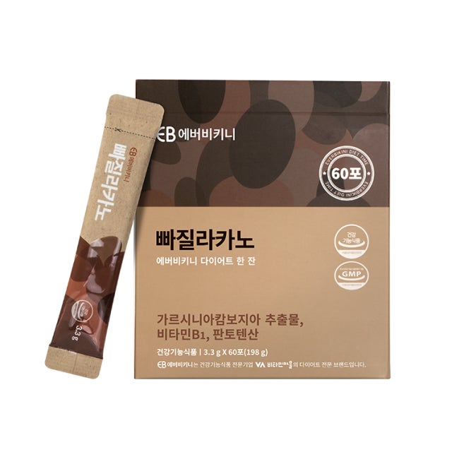 에버비키니 빠질라카노 3.3g x 60포, 2개