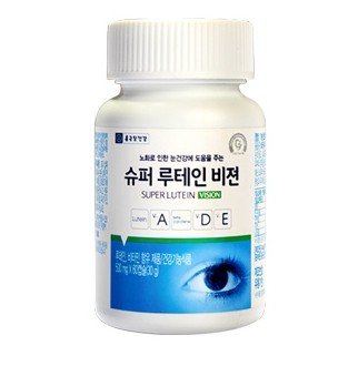 종근당건강 <b>슈퍼</b> 루테인 <b>비젼</b> 500mg x 60캡슐, 3개