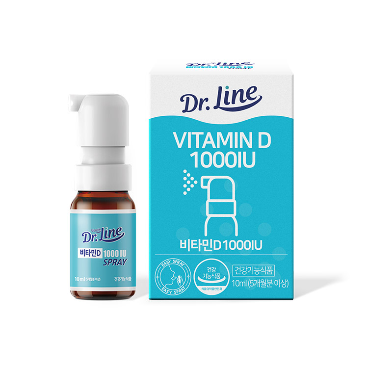 닥터라인 비타민D 1000IU 스프레이 10ml, 1개